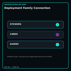 Deployment Family Connection stickers cards covers guides and verified bundle bonuses