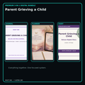 Parent Grieving a Child premium digital journal planner and diary bundle cover
