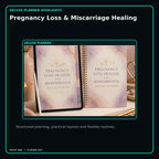 Pregnancy Loss & Miscarriage Healing deluxe digital planner features and flexible organization