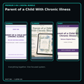 Parent of a Child With Chronic Illness premium digital journal planner and diary bundle cover