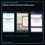 Family Crisis Survival & Recovery complete three-product digital bundle overview