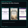 Rebuilding Life After Disaster premium digital journal planner and diary bundle cover