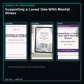 Supporting a Loved One With Mental Illness premium digital journal planner and diary bundle cover