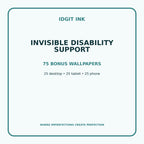 Invisible Disability Support Digital Journal – Deluxe 500-Page Planner — listing image 3 of 4