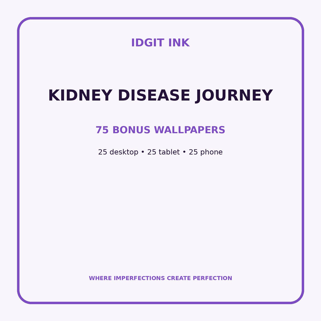 Kidney Disease Journey Digital Journal – Deluxe 500-Page Planner — listing image 3 of 4