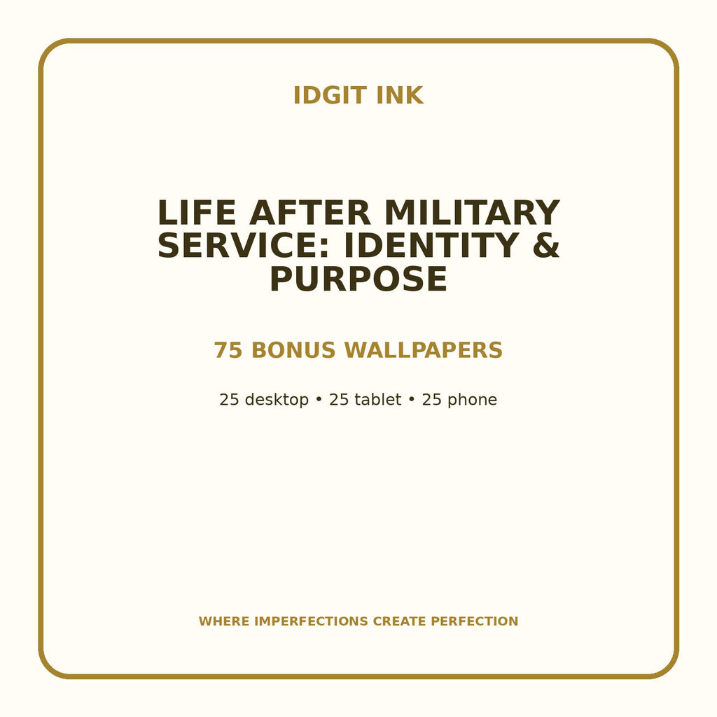 Life After Military Service: Identity & Purpose Digital Journal – Deluxe 500-Page Planner — listing image 3 of 4