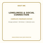 Loneliness & Social Connection Digital Journal – Deluxe 500-Page Planner — listing image 2 of 4