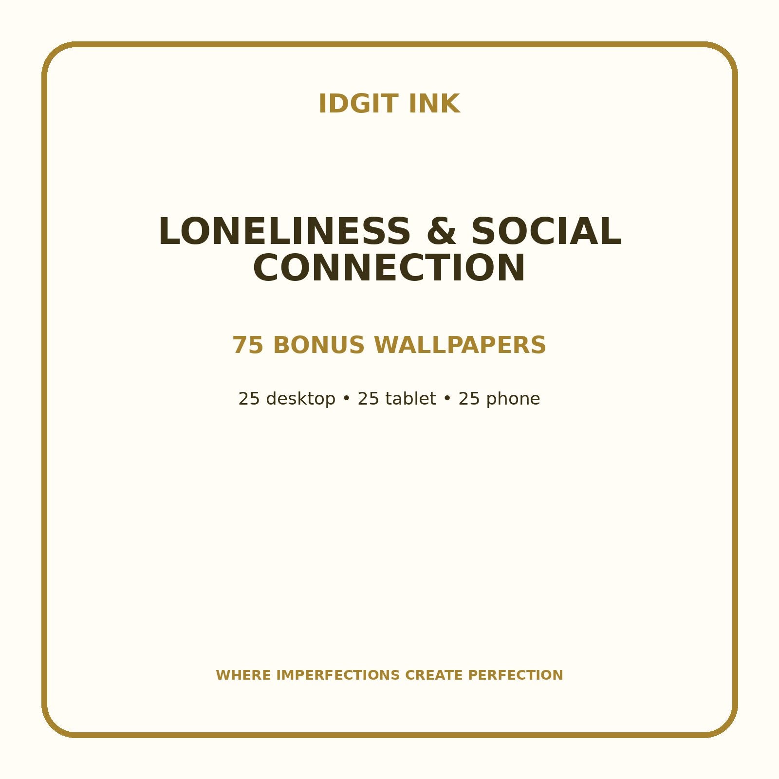 Loneliness & Social Connection Digital Journal – Deluxe 500-Page Planner — listing image 3 of 4