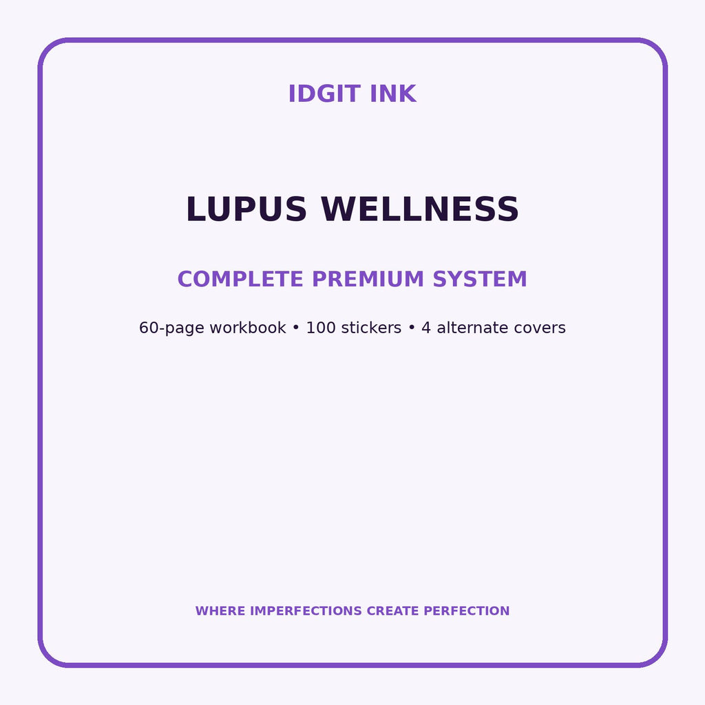 Lupus Wellness Digital Journal – Deluxe 500-Page Planner — listing image 2 of 4