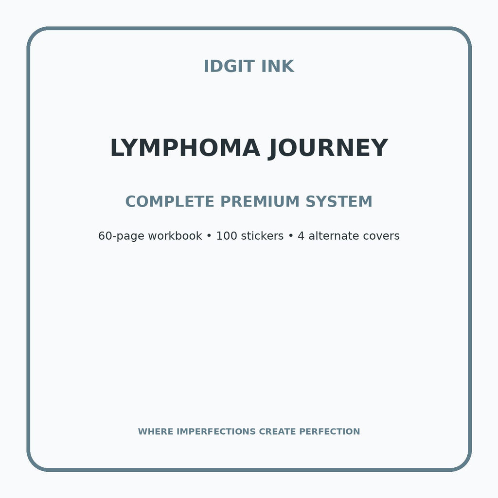 Lymphoma Journey Digital Journal – Deluxe 500-Page Planner — listing image 2 of 4