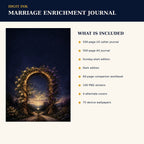 Idgit Ink Marriage Enrichment digital journal — four alternate journal covers