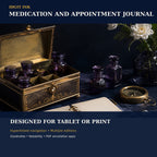 Idgit Ink Medication and Appointment digital journal — 100 PNG digital stickers preview