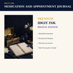 Idgit Ink Medication and Appointment digital journal — 75 device wallpapers preview