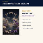 Idgit Ink Menstrual-Cycle digital journal — 75 device wallpapers preview
