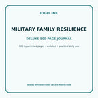 Military Family Resilience Digital Journal – Deluxe 500-Page Planner — listing image 1 of 4