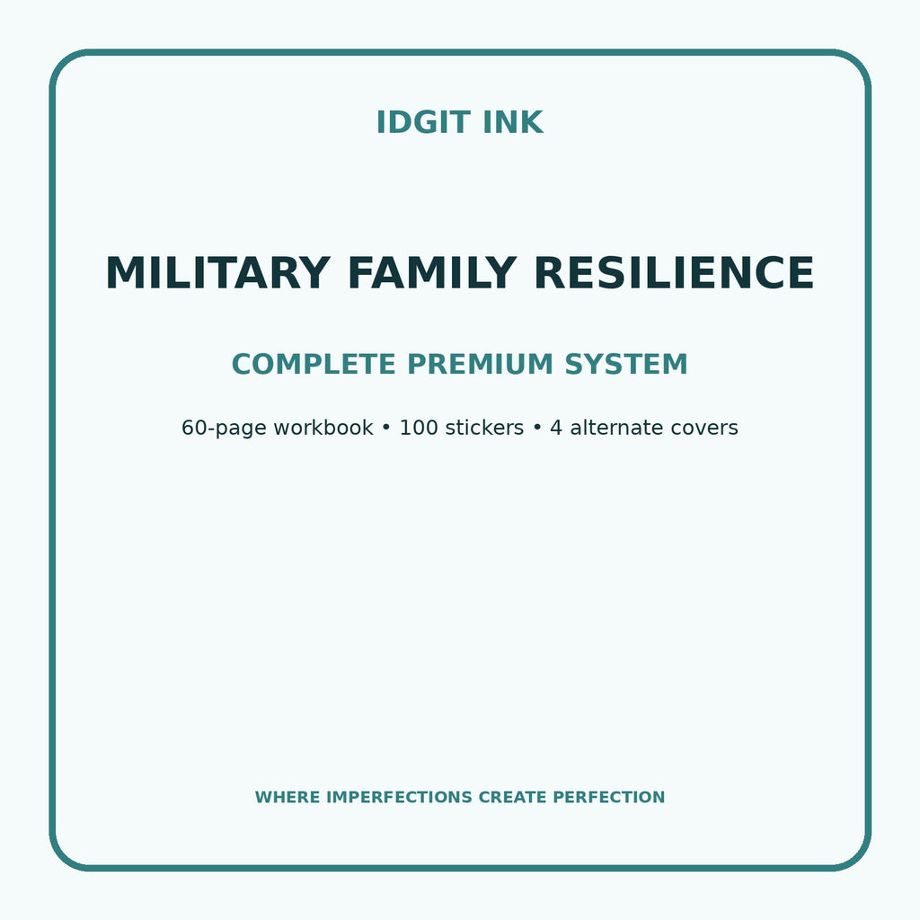 Military Family Resilience Digital Journal – Deluxe 500-Page Planner — listing image 2 of 4