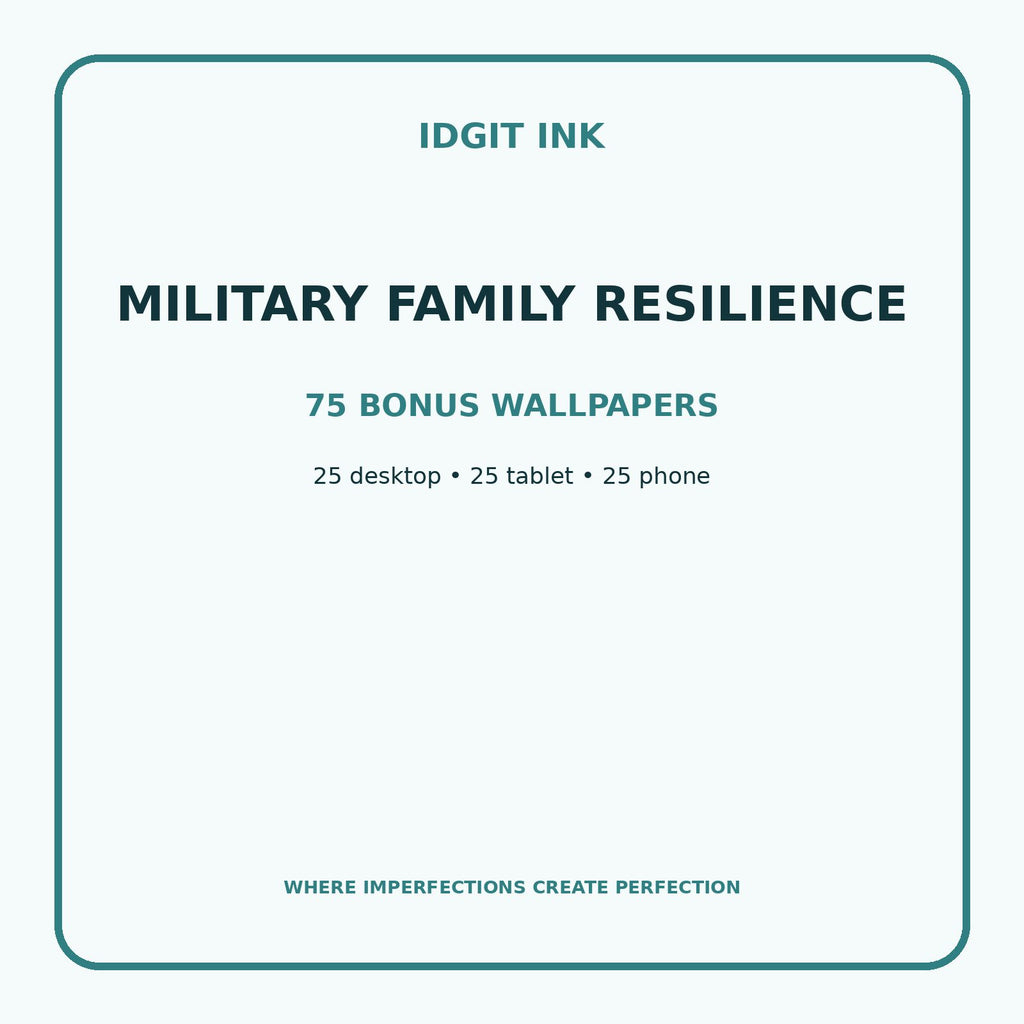 Military Family Resilience Digital Journal – Deluxe 500-Page Planner — listing image 3 of 4