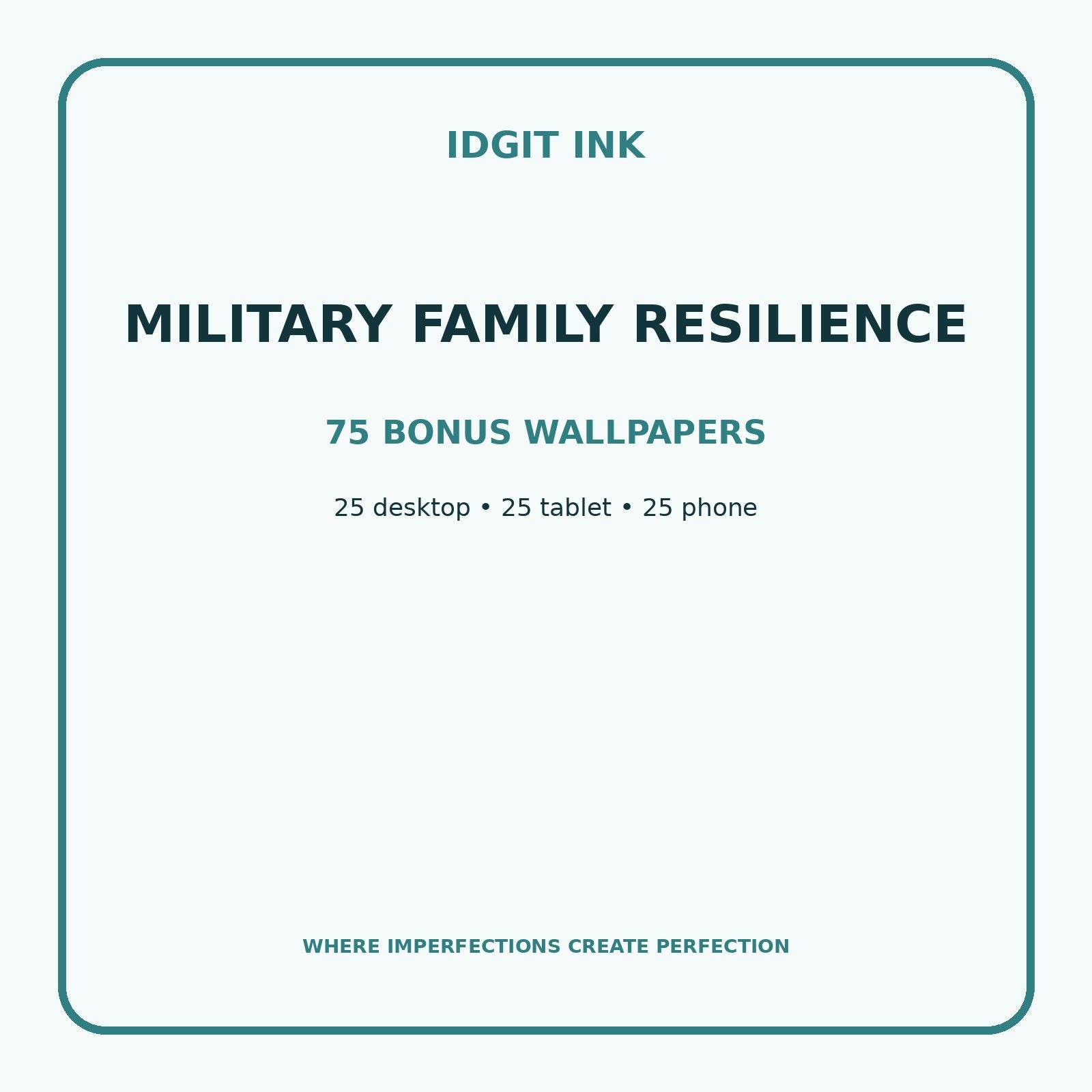 Military Family Resilience Digital Journal – Deluxe 500-Page Planner — listing image 3 of 4