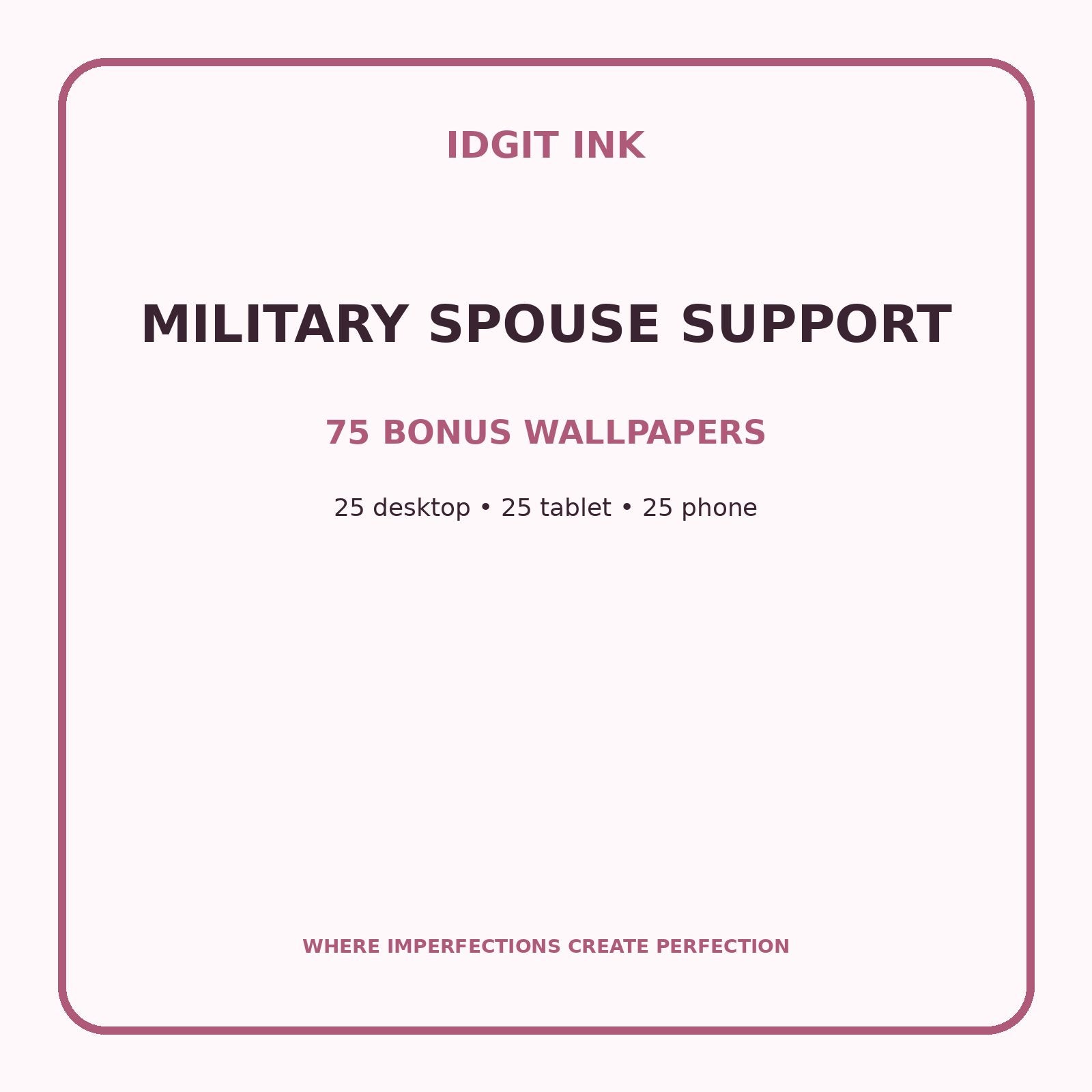 Military Spouse Support Digital Journal – Deluxe 500-Page Planner — listing image 3 of 4