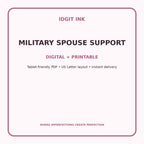 Military Spouse Support Digital Journal – Deluxe 500-Page Planner — listing image 4 of 4