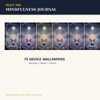 Idgit Ink Mindfulness digital journal — 75 device wallpapers preview