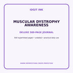 Muscular Dystrophy Awareness Digital Journal – Deluxe 500-Page Planner — listing image 1 of 4