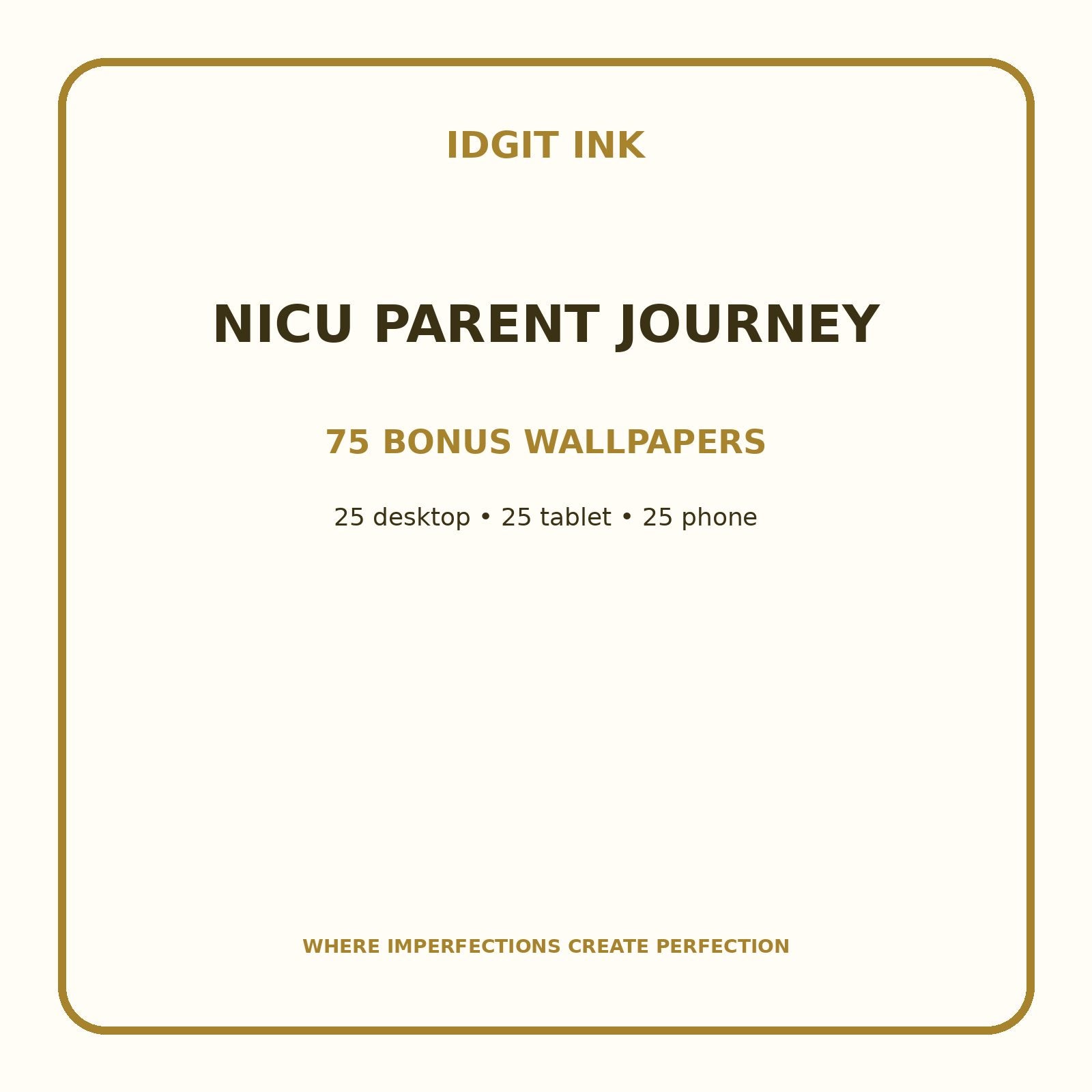 NICU Parent Journey Digital Journal – Deluxe 500-Page Planner — listing image 3 of 4