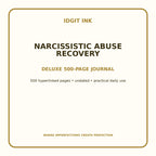Narcissistic Abuse Recovery Digital Journal – Deluxe 500-Page Planner — listing image 1 of 4