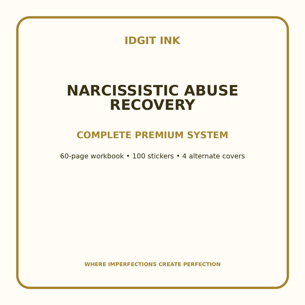 Narcissistic Abuse Recovery Digital Journal – Deluxe 500-Page Planner — listing image 2 of 4