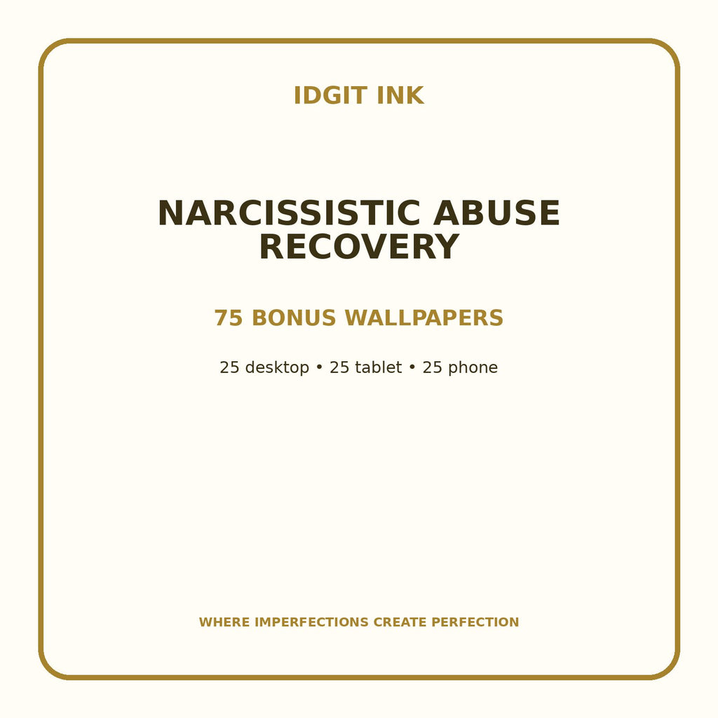 Narcissistic Abuse Recovery Digital Journal – Deluxe 500-Page Planner — listing image 3 of 4