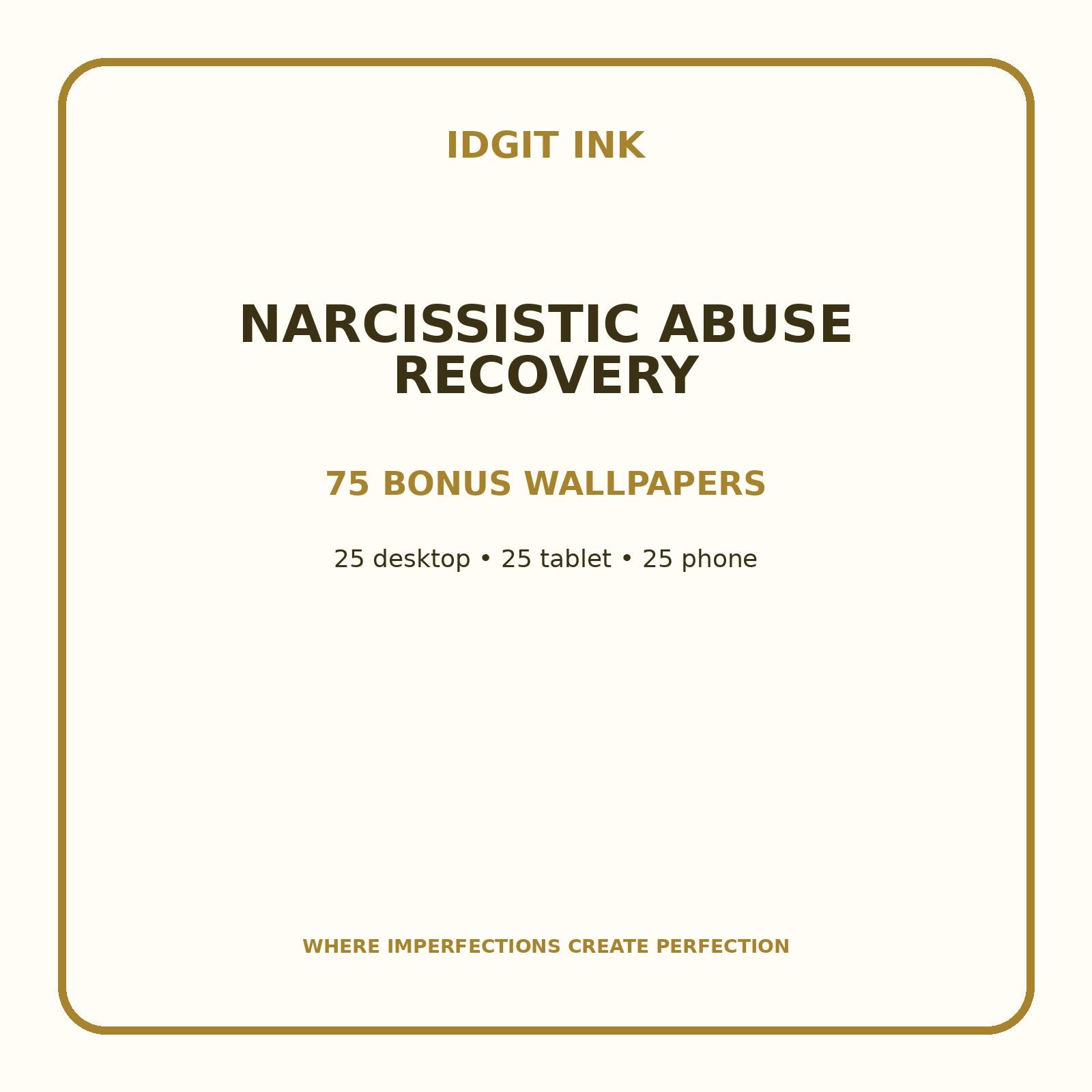 Narcissistic Abuse Recovery Digital Journal – Deluxe 500-Page Planner — listing image 3 of 4