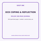 OCD Coping & Reflection Digital Journal – Deluxe 500-Page Planner — listing image 1 of 4