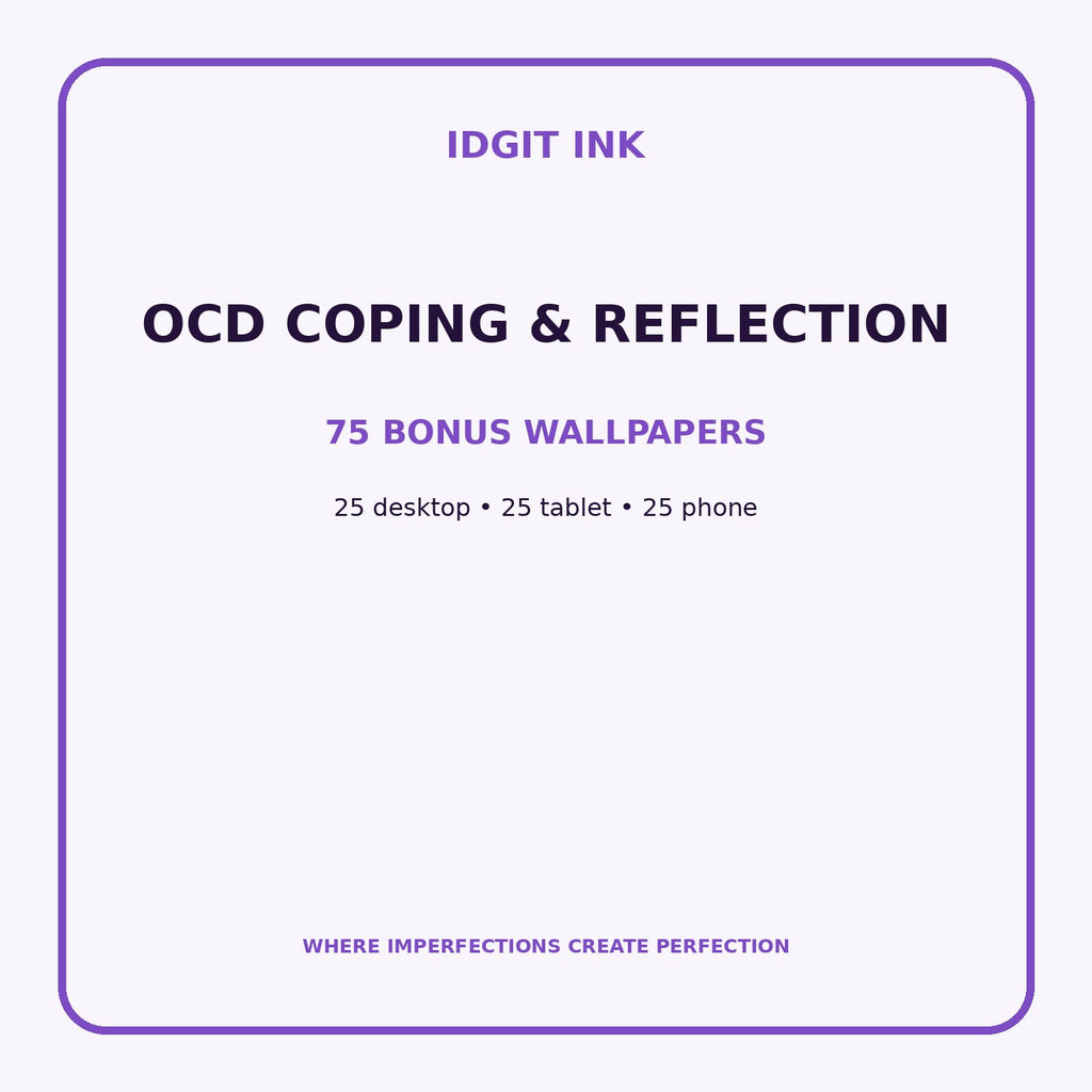 OCD Coping & Reflection Digital Journal – Deluxe 500-Page Planner — listing image 3 of 4