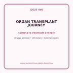 Organ Transplant Journey Digital Journal – Deluxe 500-Page Planner — listing image 2 of 4