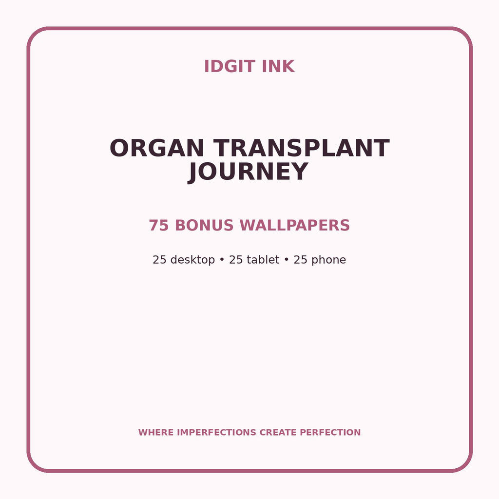 Organ Transplant Journey Digital Journal – Deluxe 500-Page Planner — listing image 3 of 4