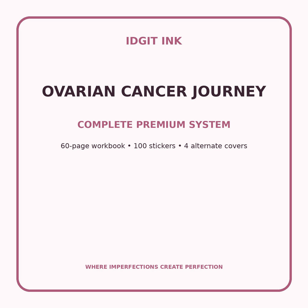 Ovarian Cancer Journey Digital Journal – Deluxe 500-Page Planner — listing image 2 of 4
