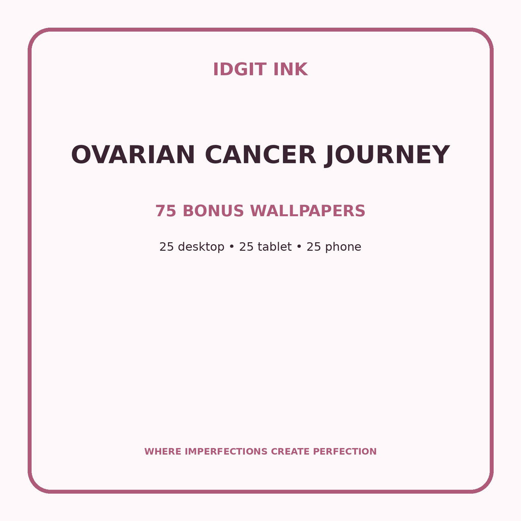 Ovarian Cancer Journey Digital Journal – Deluxe 500-Page Planner — listing image 3 of 4