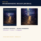 Idgit Ink Overthinking Relief digital journal — complete deluxe journal bundle overview