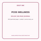 PCOS Wellness Digital Journal – Deluxe 500-Page Planner — listing image 1 of 4