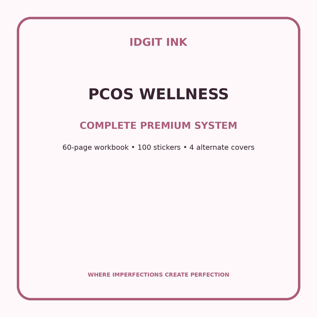 PCOS Wellness Digital Journal – Deluxe 500-Page Planner — listing image 2 of 4