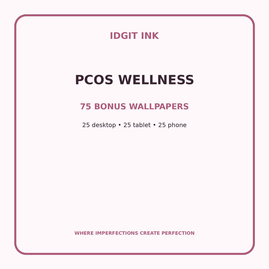PCOS Wellness Digital Journal – Deluxe 500-Page Planner — listing image 3 of 4