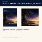Idgit Ink PTSD Support and Grounding digital journal — complete deluxe journal bundle overview