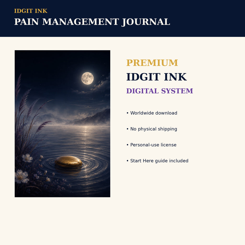 Idgit Ink Pain-Management digital journal — 75 device wallpapers preview