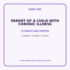 Parent of a Child With Chronic Illness Digital Journal – Deluxe 500-Page Planner — listing image 3 of 4