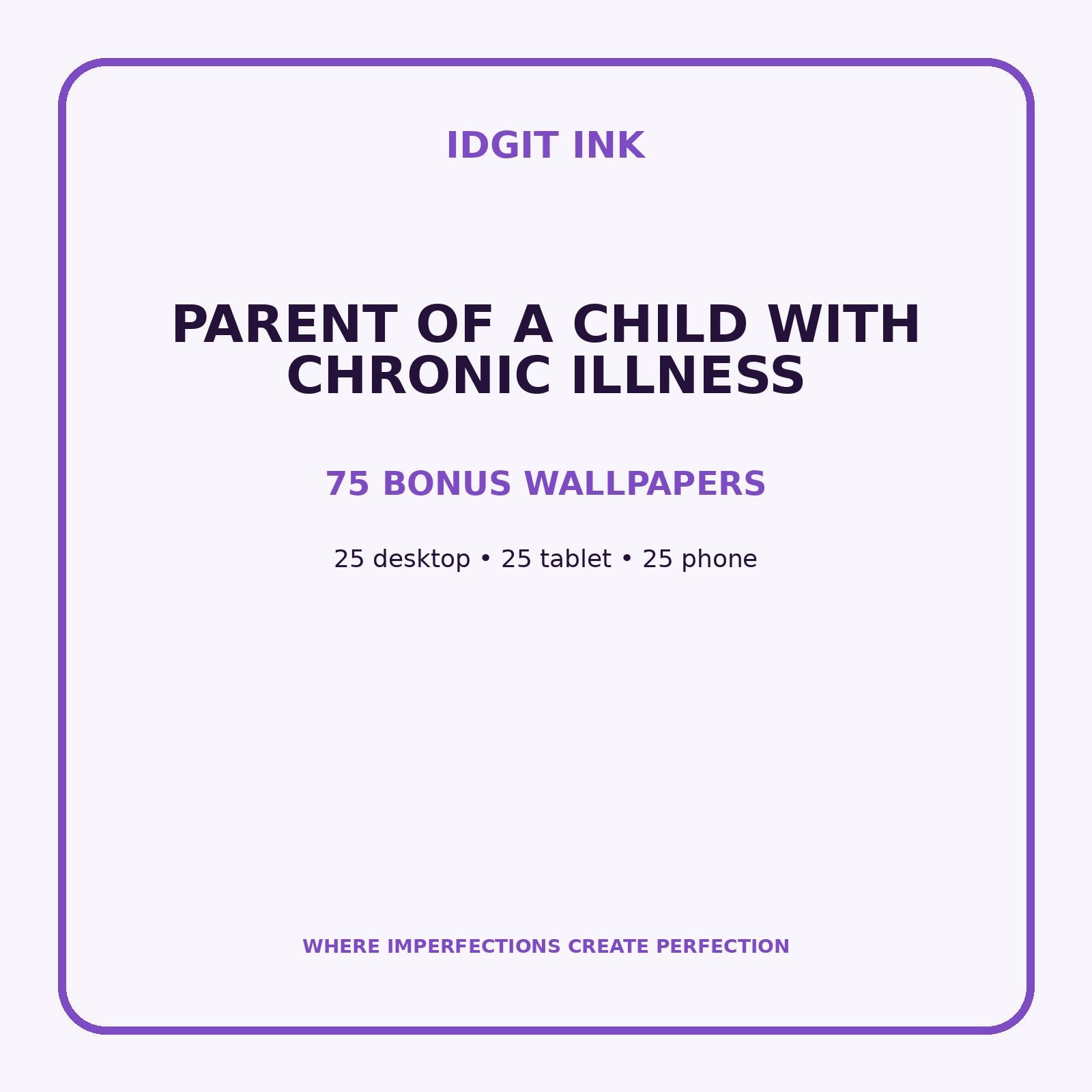 Parent of a Child With Chronic Illness Digital Journal – Deluxe 500-Page Planner — listing image 3 of 4