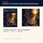 Idgit Ink People-Pleasing Recovery digital journal — complete deluxe journal bundle overview