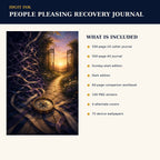Idgit Ink People-Pleasing Recovery digital journal — four alternate journal covers