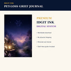 Idgit Ink Pet-Loss Grief digital journal — 75 device wallpapers preview