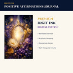 Idgit Ink Positive-Affirmations digital journal — 75 device wallpapers preview