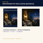 Idgit Ink Postpartum Wellness digital journal — complete deluxe journal bundle overview